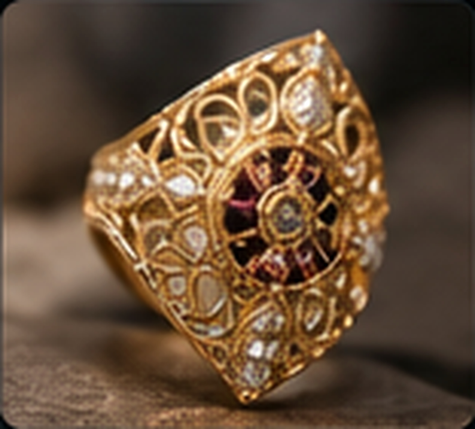 Arabic Filigree Ring