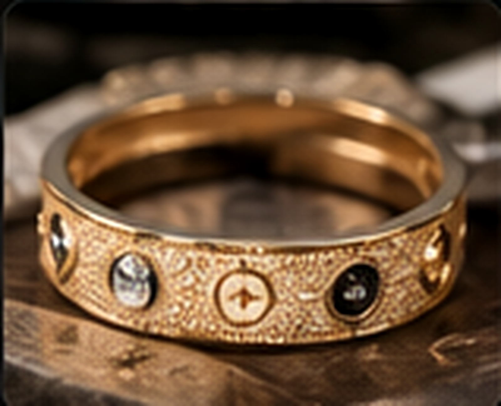 Gold Bangle