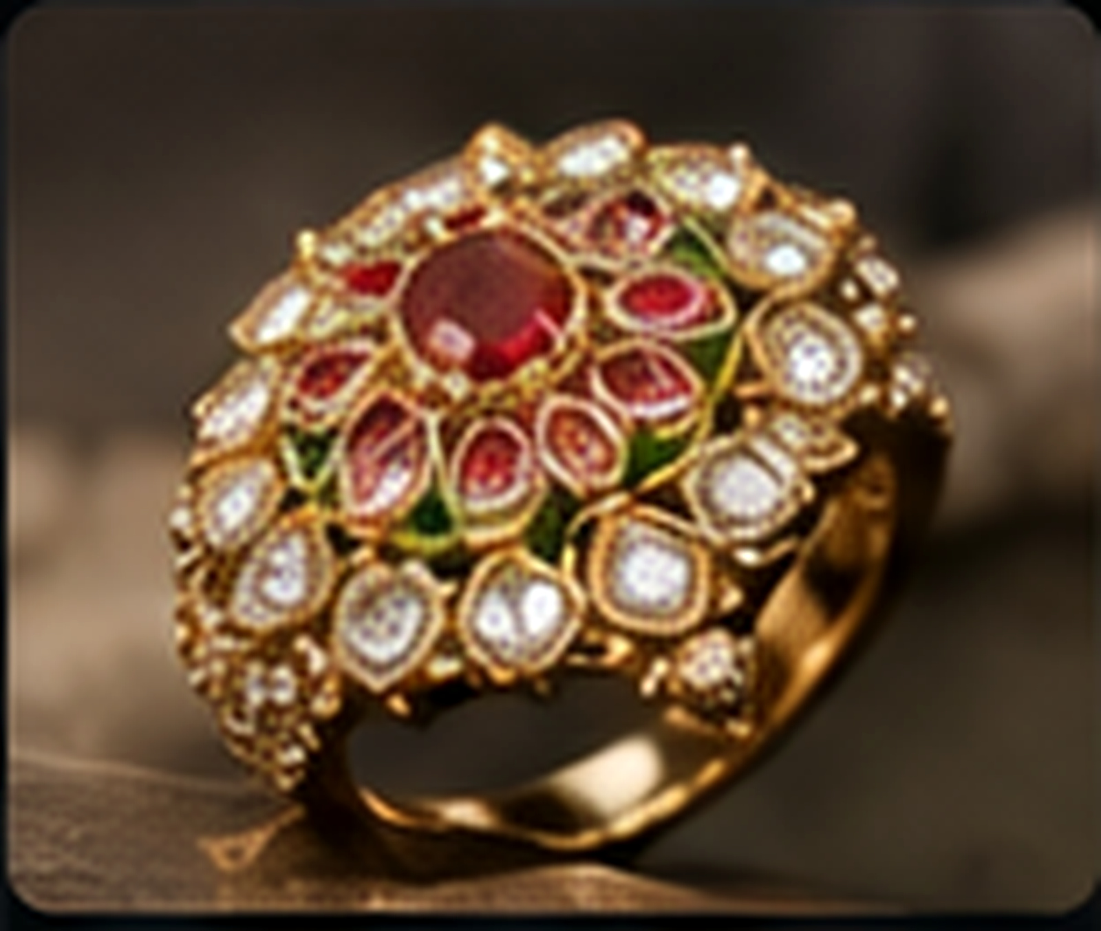 Kundan Ring
